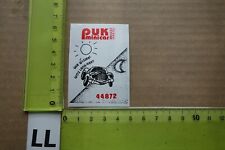 Alter Aufkleber Kinderauto Fahrrad PUK