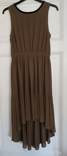 Transparent midi kleid 42 - midi-kleid,