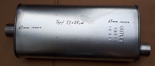 Auspuff schalldämpfer - ,
