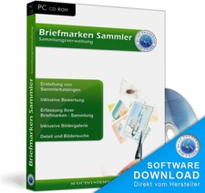 Briefmarken Sammlung, Software