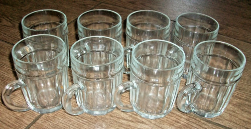 Henkel bierglas 25l ddr - 8x,