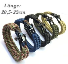 Survival Armband aus Paracord