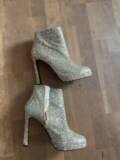 Glitzer Stiefeletten Buffalo crossdresser Transvestit