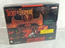 Super Nintendo SNES BIG BOX Secret of Evermore CIB NOE Deutsch TOP Zustand RAR