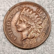 USA 1 Cent Indian Head 1909 
