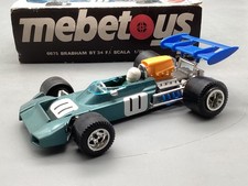 Modellautos 1:28 nicht 1:24 Mebetoys Ford Brabham BT 34 F1 mit OVP
