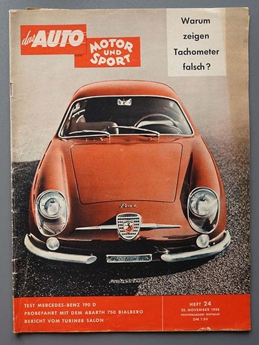 Auto motor sport 1958 - motor, 1958/24