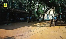 Lino Ventura (+) Autogrammkarte ca. 9x15cm Schauspieler, sign. Postkarte