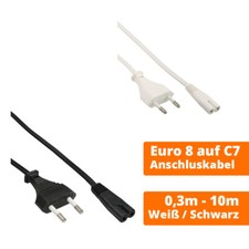 Strom Netzkabel 0,3m - 10m