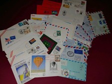 75 Briefe Karten Stempel