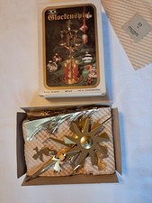 GLOCKENSPIEL BLECH DDR OVP RAR WEIHNACHTEN PYRAMIDE ADVENT VEB ERZGEBIRGE KERZEN