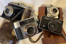 4x Agfa Kamera Konvolut (Agfa Pronto V, Isola I, Optima III; Agfamatic 300)