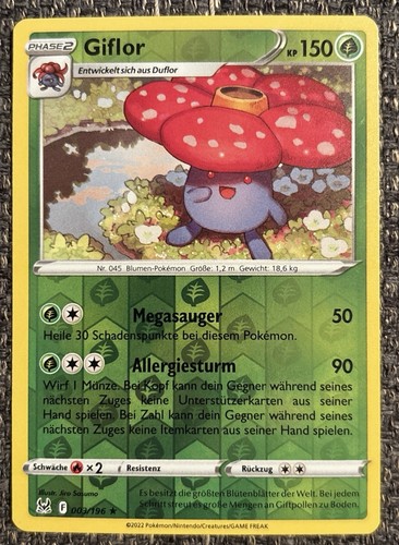 Pokemon karte giflor - pokemon,