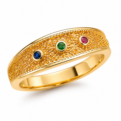 Ring gold vintage - gold, damen