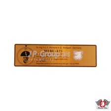 Klebeschild, Zündzeitpunkt