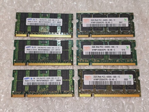 2gb 12gb ddr2 - ddr2, so-dimm