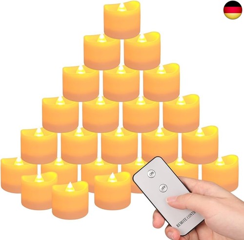 Stück led teelichter mit - led,