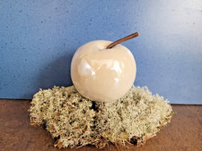 3er Set Deko Apfel Keramik