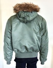 Alpha Industries CWU Hooded Oliv L