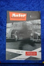 Motor Rundschau 15/56 Triumph Tessy Büssing LU7 NSU Hochleistungsmotoren