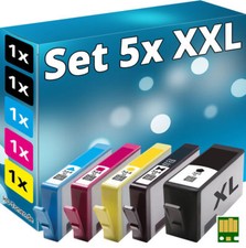 5x CHIP PATRONEN für HP-364XL