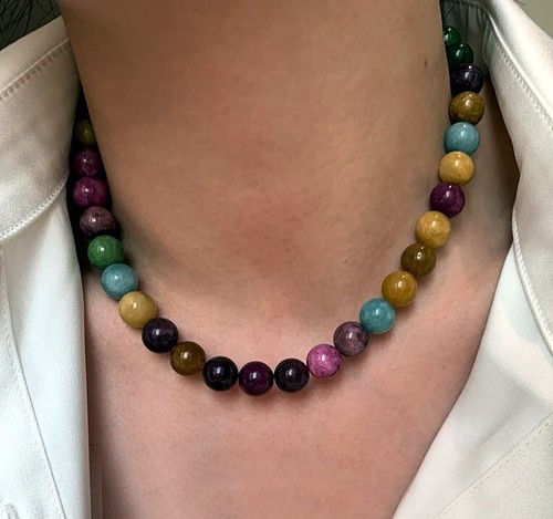Echt turmalin collier - turmalin,