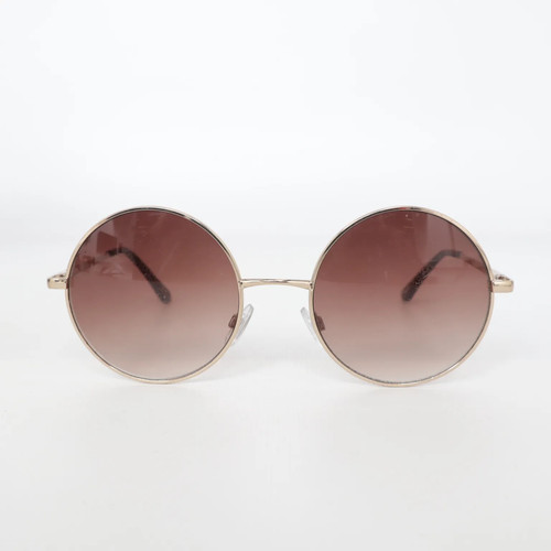 Sonnenbrille rund gold - sonnenbrille,,
