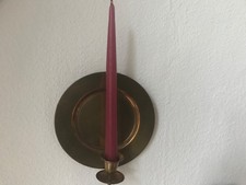 Messing Wandkerzenhalter