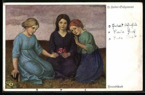 Künstler hans - künstler-ak,