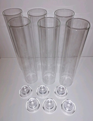 Kerzengläser set stück - kerzengläser, 6