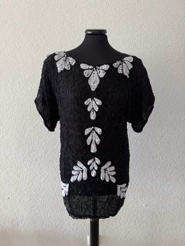Damen vintage oberteil mit - vintage,
