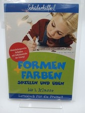 Schülerhilfe - Formen und Farben spielen und üben (Lernblock für die Grundschule