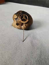 Original Anstecknadel Mercedes Benz 250.000 Km in 835Silber vergoldet