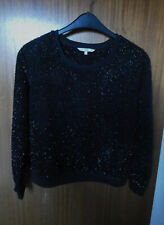 Damen Pullover Gr. S – Langarm Pullover - schwarz - NEUWERTIG