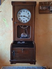 Einzigartige antike Stechuhr /