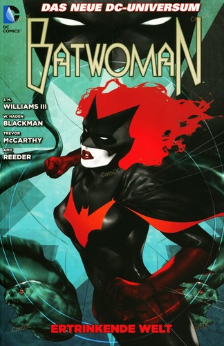 Batwoman ertrinkende welt - ertrinkende,