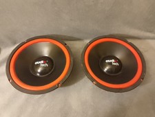 Audio tech LH1025 Subwoofer PAAR 200 Watt 8 Ohm 25,5 cm Bassboxen