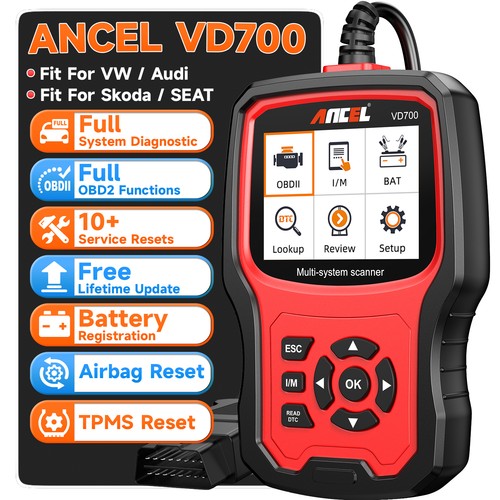 Ancel vd700 für - ancel, vag/vw