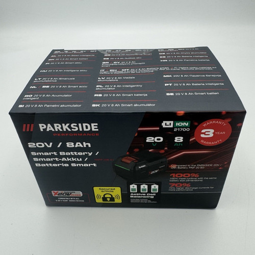 Parkside performance 20v 8ah - parkside,