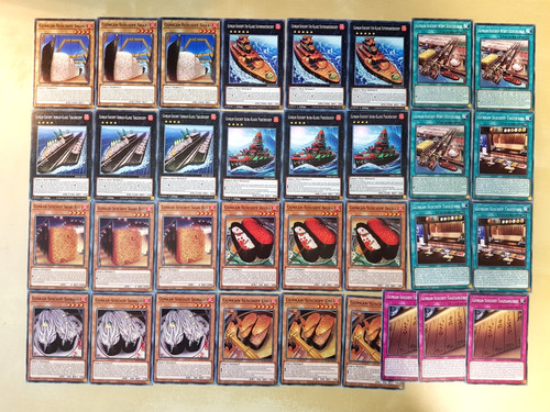 Gunkan aqua deck set - aqua,