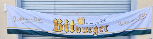 Bitburger bier spannband - bitburger,