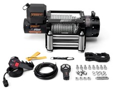 Elektrische Seilwinde KangarooWinch K20000XP 24V 9090 kg LKW Funkfernbedienung