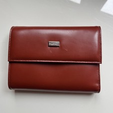 Brieftasche Neu Leder rot, mit vielen Kartenfächern von Byblos