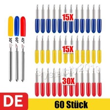 60x 30°45°60° Klingen Plottermesser Schneideplotter Messerhalter Roland Plotter