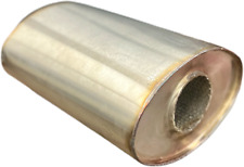 Schalldämpfer Edelstahl 76mm (3.0") Oval 140/220/500mm  ( H/B/L/mm)