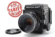[Exc+5] Mamiya RB67 Pro S ProS analoge Kamera Sekor C 127 mm f/3,8 Objektiv...