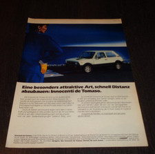 Innocenti de Tomaso Reklame