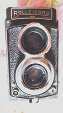 Rolleicord III mit Zubehör ca. 1950