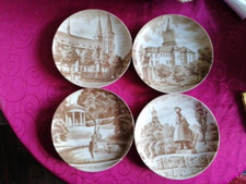 4 AK Kaiser Teller Heimatteller "KLEVE" Wandteller ⌀ 24 cm