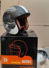 HSWHEEL Motorradhelm Jethelm